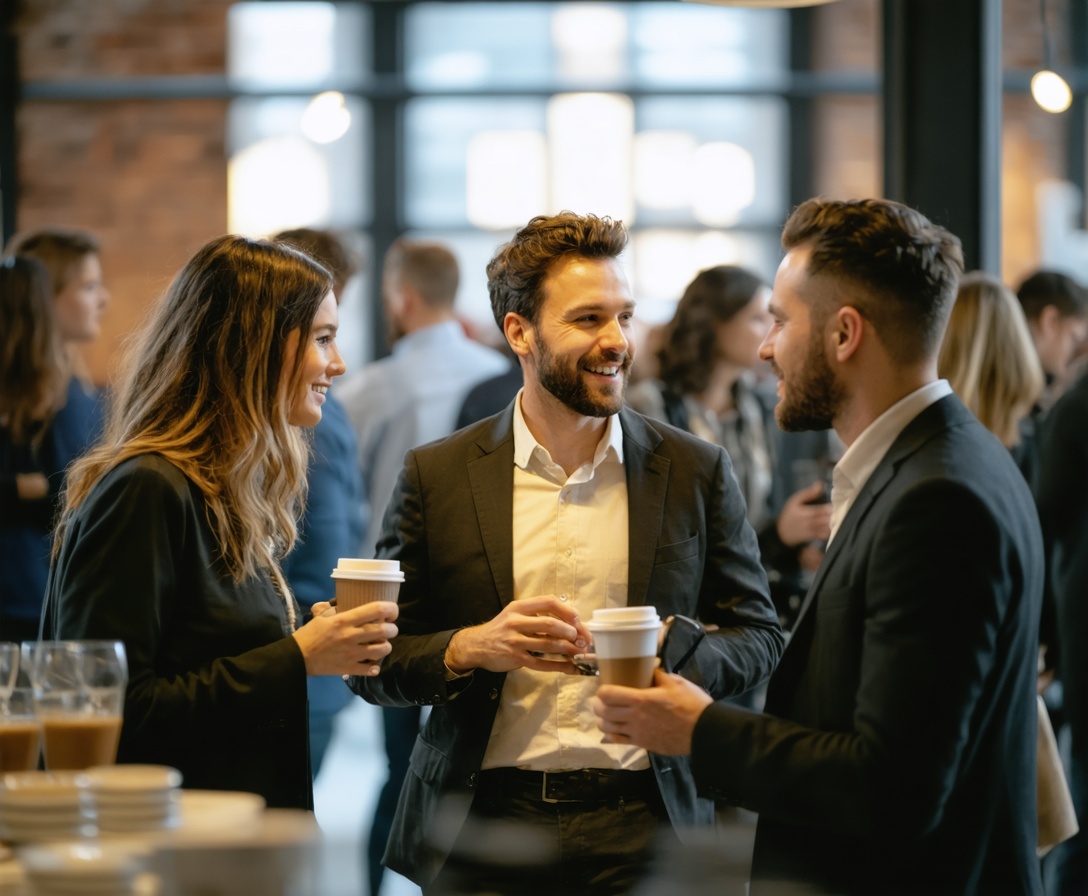 Нетворкинг мероприятие в технологическом хабе Бостона
